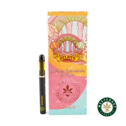 So High Extracts Disposable Pen - Gelato 1ML (Hybrid) - West Coast Cannabis