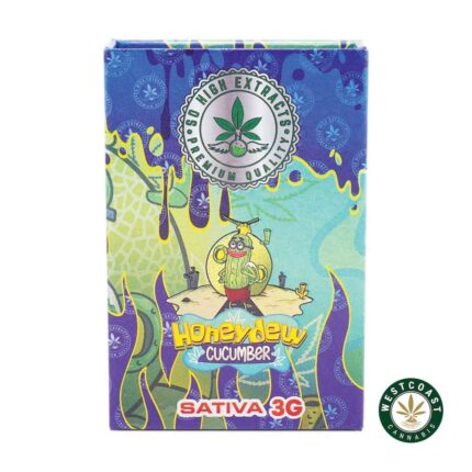 So High Extracts Disposable Pen - Honeydew Cucumber 3ML (Sativa) - West Coast Cannabis