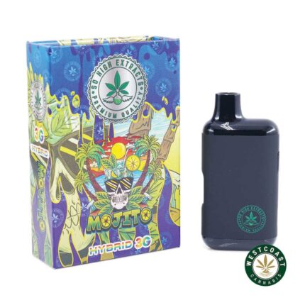 So High Extracts Disposable Pen - Mojito 3ML (Hybrid) - West Coast Cannabis