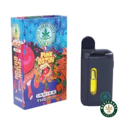 So High Extracts Disposable Pen - Pink Rozay 5ML (Indica) - West Coast Cannabis