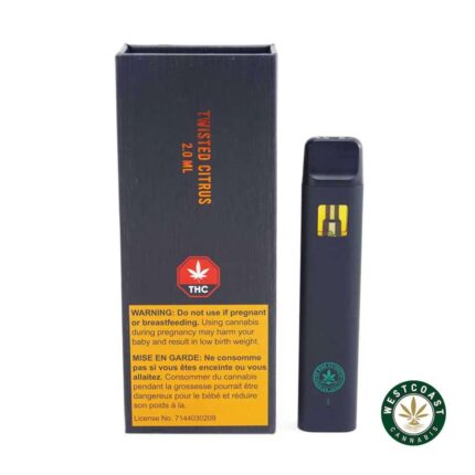 So High Extracts Disposable Pen - Twisted Citrus 2ML (Sativa) - West Coast Cannabis
