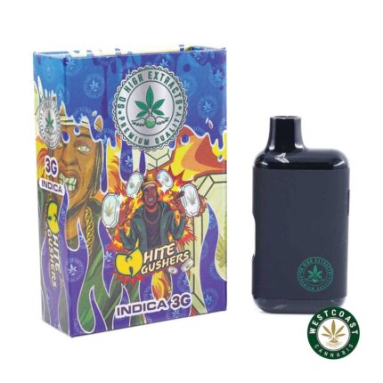 So High Extracts Disposable Pen - White Gushers 3ML (Indica) - West Coast Cannabis