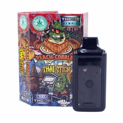 So High Extracts - Dual Chamber Pen - Peach Cobbler + Thai Stick (4 Grams + 4 Grams) - West Coast Cannabis
