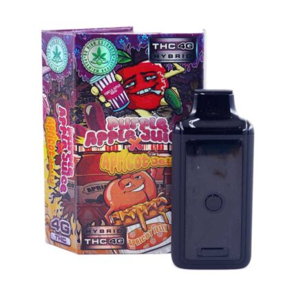 So High Extracts - Dual Chamber Pen - Purple Apple Juice + Apricot Jelly (4 Grams + 4 Grams) - West Coast Cannabis