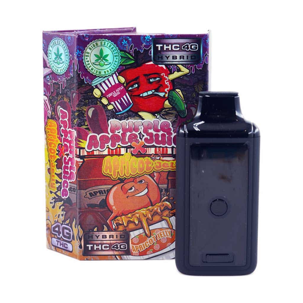 So High Extracts - Dual Chamber Pen - Purple Apple Juice + Apricot Jelly (4 Grams + 4 Grams) - West Coast Cannabis So High Extracts - Dual Chamber Pen - Purple Apple Juice + Apricot Jelly (4 Grams + 4 Grams) - West Coast Cannabis