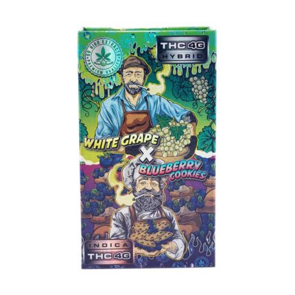So High Extracts - Dual Chamber Pen - White Grape + Blueberry Cookies (4 Grams + 4 Grams) - West Coast Cannabis