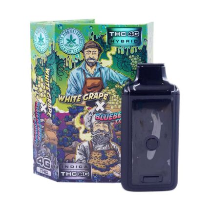 So High Extracts - Dual Chamber Pen - White Grape + Blueberry Cookies (4 Grams + 4 Grams) - West Coast Cannabis