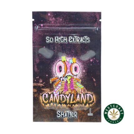 So High Extracts Premium Shatter - Candy Land - West Coast Cannabis