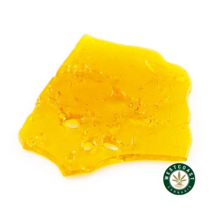 So High Extracts Premium Shatter - Gods Green Crack - West Coast Cannabis