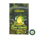 So High Extracts Premium Shatter - Lemon Sour Diesel - West Coast Cannabis