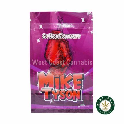 So High Extracts Premium Shatter - Mike Tyson - West Coast Cannabis