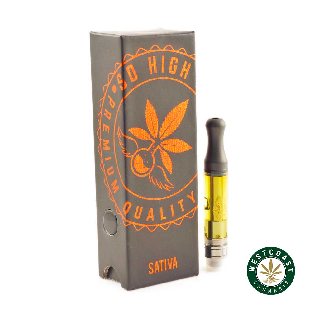 So High Extracts Premium Vape 1ML THC - Strawberry Cough Cart - West Coast Cannabis So High Extracts Premium Vape 1ML THC - Strawberry Cough Cart - West Coast Cannabis
