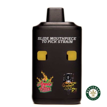 Straight Goods - Dual Chamber Vape - Apple Fritter + Ghost Rider OG (3 Grams + 3 Grams) - West Coast Cannabis