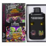 Straight Goods - Dual Chamber Vape - Blackberry + Fruity Pebbles OG (3 Grams + 3 Grams) - West Coast Cannabis