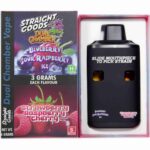 Straight Goods - Dual Chamber Vape - Blueberry Sour Raspberry Ice + Strawberry Raspberry Cherry (3 Grams + 3 Grams) - West Coast Cannabis