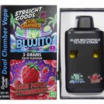 Straight Goods - Dual Chamber Vape - Blujito + Sour Patch Strawberry (3 Grams + 3 Grams) - West Coast Cannabis