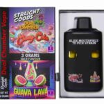 Straight Goods - Dual Chamber Vape - Cherry Cola + Guava Lava (3 Grams + 3 Grams) - West Coast Cannabis