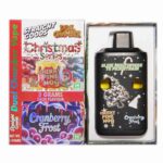 Straight Goods - Dual Chamber Vape - Christmas Series - Cherry Pine Nog + Cranberry Frost (3 Grams + 3 Grams) - West Coast Cannabis