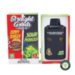 Straight Goods - Dual Chamber Vape - Donny Burger+ Sour Pebbles (3 Grams + 3 Grams) - West Coast Cannabis