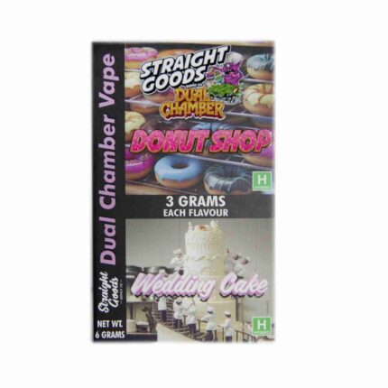 Straight Goods - Dual Chamber Vape - Donut Shop + Wedding Cake (3 Grams + 3 Grams) - West Coast Cannabis