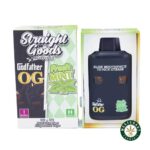 Straight Goods - Dual Chamber Vape - Godfather OG + Fresh Mint (3 Grams + 3 Grams) - West Coast Cannabis