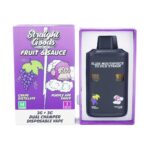 Straight Goods - Dual Chamber Vape - Grape + Purple Ape (3 Grams + 3 Grams) - West Coast Cannabis