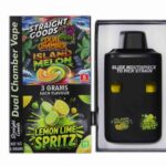 Straight Goods - Dual Chamber Vape - Island Melon + Lemon Lime Spritz (3 Grams + 3 Grams) - West Coast Cannabis