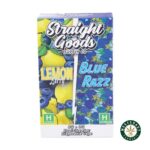 Straight Goods - Dual Chamber Vape - Lemon Berry + Blue Razz (3 Grams + 3 Grams) - West Coast Cannabis