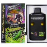 Straight Goods - Dual Chamber Vape - Mendo + Cucumber (3 Grams + 3 Grams) - West Coast Cannabis