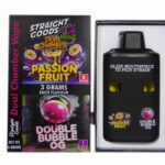 Straight Goods - Dual Chamber Vape - Passion Fruit + Double Bubble OG (3 Grams + 3 Grams) - West Coast Cannabis