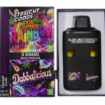 Straight Goods - Dual Chamber Vape - Rainbow + Dabbalicious (3 Grams + 3 Grams) - West Coast Cannabis