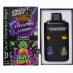 Straight Goods - Dual Chamber Vape - Saskatoon Berries + Tripy Tropy (3 Grams + 3 Grams) - West Coast Cannabis