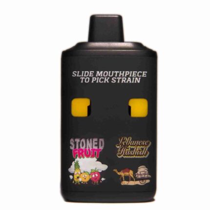 Straight Goods - Dual Chamber Vape - Stoned Fruit + Red Lebanese Hashish (3 Grams + 3 Grams) - West Coast Cannabis
