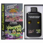 Straight Goods - Dual Chamber Vape - Strawberry Mimosa + Pineapple OG (3 Grams + 3 Grams) - West Coast Cannabis
