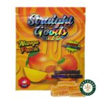 Straight Goods Edibles – Mango Peach (500mg THC) - West Coast Cannabis