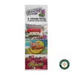 Straight Goods - Triple Chamber Vape - Apple Juice + Tropical Melon + Strawberry Mimosa (3 Grams + 3 Grams + 3 Gram) - West Coast Cannabis