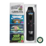 Straight Goods - Triple Chamber Vape - Blueberry Cookies + Space Guava + Sour Pebbles (3 Grams + 3 Grams + 3 Gram) - West Coast Cannabis