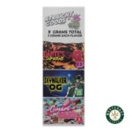 Straight Goods - Triple Chamber Vape - Dante’s Inferno + Skywalker OG + Ice Cream Cake (3 Grams + 3 Grams + 3 Gram) - West Coast Cannabis