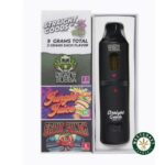 Straight Goods - Triple Chamber Vape - Death Bubba + Jungle Juice + Fruit Punch (3 Grams + 3 Grams + 3 Gram) - West Coast Cannabis