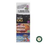 Straight Goods - Triple Chamber Vape - Godfather OG + Orange Ambrosia + Snow Dawg (3 Grams + 3 Grams + 3 Gram) - West Coast Cannabis