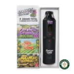 Straight Goods - Triple Chamber Vape - Purple Grape + Jaffa Orange + Pineapple Express (3 Grams + 3 Grams + 3 Gram) - West Coast Cannabis