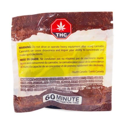 Unforgettable Edibles – Gummy Sodas Sour Cola Bottles 600mg THC - West Coast Cannabis