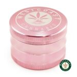 WCC Grinder - Pink Glossy - West Coast Cannabis