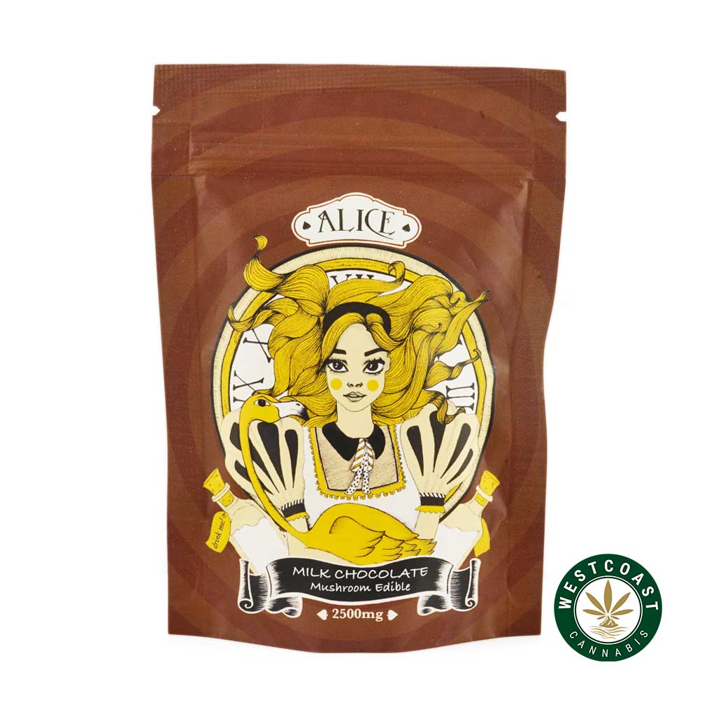 Alice Mushroom – Milk Chocolate 2500mg - Image 1